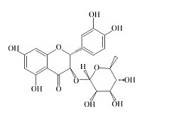 落新妇苷；花旗松素-3-O-α-L-吡喃鼠李糖苷
