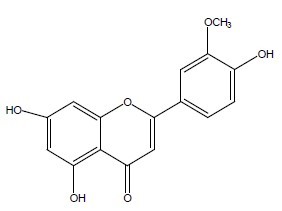 香叶木素；5,7-二羟基-2-(3-羟基-4-甲氧基苯基)-4-苯并吡喃酮